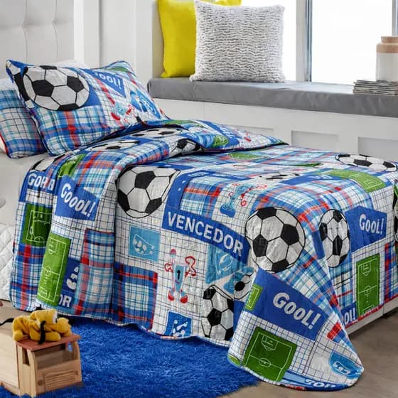 Colcha Solteiro Cobre Leito Infantil Menina Menino Teen Bebê Quarto Decoração Estampas de Personagens Kids