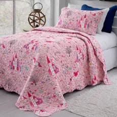 Colcha Cobre Leito Solteiro Infantil 2 Peças Roupa de Cama Kids Menino Menina Colcha Manta Verão Inverno