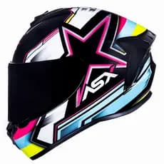 Capacete Feminino Masculino Draken ASX Pilot Colors Brilho