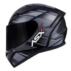 Capacete Moto Fechado City Start Fosco Cinza