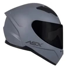 Capacete Masculino Feminino Asx City Solid Cinza Fosco Grafite