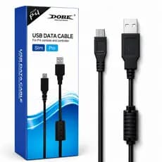Cabo Carregamento para Controle PS4 Xbox One Fat USB V8 2 Metros Reforçado