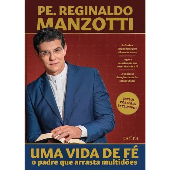 Livro Uma vida de fé: O Padre que Arrasta Multidões