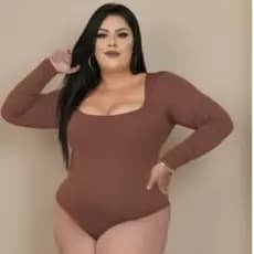 BLUSA BLUSINHA BODY BORI BORY MANGA LONGA ESTILO MAIO PLUS SIZE INVERNO OMBRO A OMBRO FRIO VERÃO COLLANT QUADRADO MODELA