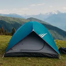Barraca Nautika Cherokee GT 3/4 Pessoas Verde Impermeável Piso Térmico Acampamento Casal Camping