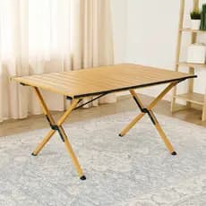 Mesa Dobrável Resistente Portátil Reforçada Reunião Camping Escritório Churrasco Banqueta Compacta