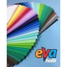 Eva Haiti, Pacote Com 10 Folhas 40x50 De 1.5mm.