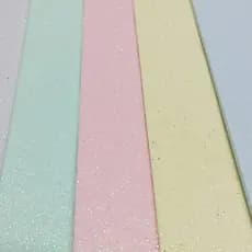 Pacote de Eva Com 5 Folhas 40x60cm - Coloridas Glitter Cany Colors