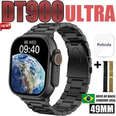 2026 Novo Smartwatch Watch DT900 Ultra 3 max Série 10 Super Amoled Prova D'Água Lançamento 49 mm