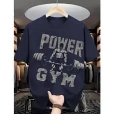Camiseta GYM Treino Power Levantamento Terra Camisa Academia Treino Novo!