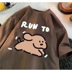 Camiseta Cachorrinho Fugitivo Run To Streetwear