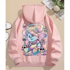 Moletom Blusa de Frio Urso Arco-íris Casaco Caveira Novo!