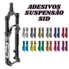 Adesivos Para Suspensão RockShox Sid Ultimate 2021 - Diversas Cores