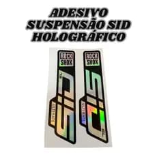 Adesivo HOLOGRÁFICO  Para Suspensão RockShox Sid Ultimate 2021