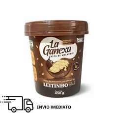 Pasta de Amendoim La Ganexa 450g Leitinhio Black