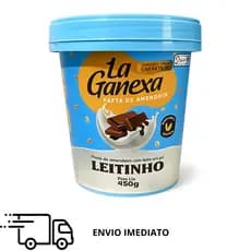 Pasta de Amendoim La Ganexa 450g Leitinho
