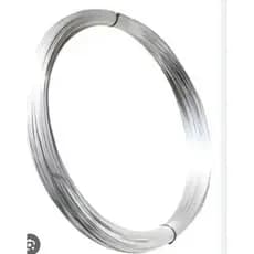 arame aço inox brilhante 0,80mm 10 metros para snaps,isca artificiais,encastoador pesca empate e molas de gaiola
