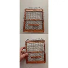 Mini Alçapão de rede para pássaro pequeno (Kit com 2 unidade)