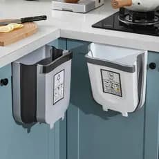 Lixeira Extensível Retrátil Dobrável Para Cozinha