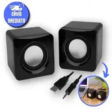 Mini Caixa de Som para Notebook e Computador 6W Knup - KP-600