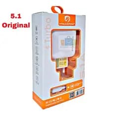 Carregador para Celular Turbo Super Rápido H'MASTON - 5.1A TIPO C, V8 e IOS
