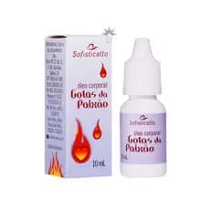 Óleo Corporal Gotas da Paixão 10mL Sofisticatto