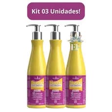 Kit 3 Unidades: Banho Siliconizado 10 Benefícios Com Filtro Solar 300mL Mary Life