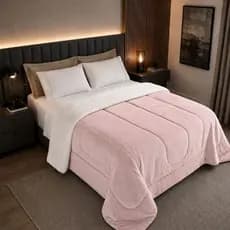Coberdrom Dupla Face Solteiro King Varias Cores Sherpa Macia