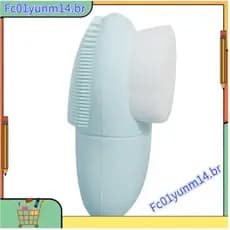Escova De Limpeza Facial De Silicone Dupla Face , Profunda De Poros , Removedor De Cravos Da Pele , Esfoliante , Verde C