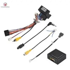 Áudio Estéreo Do Carro 16 Pinos Adaptador De Cablagem De Energia Android + Caixa Canbus Para 3008/2008/C4/C3 XR/C5/DS6 z