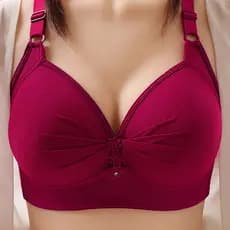 36-50 Copo De Molde De Tamanho Popular Plus Fino E Confortável Para Pessoas Idosas De Idade Média , Três Botões De Linha