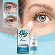 Colírio para cuidados com a visão, alivia dores oculares, olhos embaçados