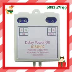 AC 120V 220V Relé De Atraso De Tempo Interruptor Liga/Desliga De 1-480Min Ajustável Power OFF Controlador De Automação R