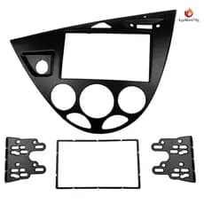 2 Din Rádio Fasica Para Focus/Fiesta Painel Estéreo Kit De Guarnição De Moldura Facial LHD Reequipamento Instalação kgab
