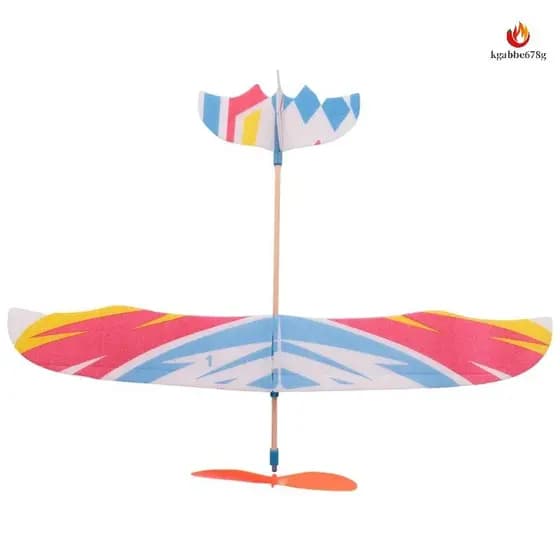 Elástico De Borracha Alimentado DIY Espuma Avião Modelo Kit Aeronaves Brinquedo Educativo kgabbe678g.br