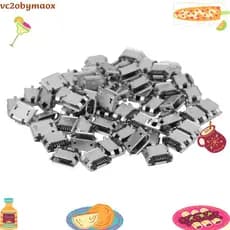 60 Peças Micro-USB Tipo B Fêmea 5 Pinos SMT Colocação SMD DIP Conector De Soquete vc2obymaox.br