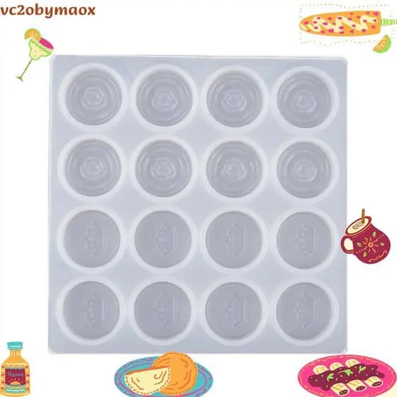 Diy Xadrez E Damas Silicone Fazendo Molde Espelho Resina Epóxi Tabuleiro De Peças Ferramentas 113X113mm vc2obymaox.br