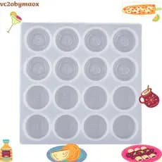 Diy Xadrez E Damas Silicone Fazendo Molde Espelho Resina Epóxi Tabuleiro De Peças Ferramentas 113X113mm vc2obymaox.br