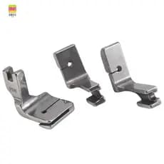 3 Pçs Reunindo Plissado/Shirring Calcador P5 P50 P5W Para Máquina De Costura Industrial , Fácil De Usar Fino Acabamento