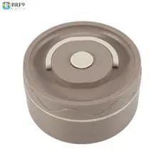 Recipiente Quente Do Almoço Alimento , Térmico De Aço Inoxidável Portátil Da Caixa Bento Marrom A E