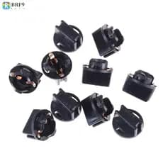 10 Peças T10 Soquete Painel De Instrumentos T10 W5W 168 192 194 Torção Bloqueio Cunha Bases Lâmpada Traço Plug