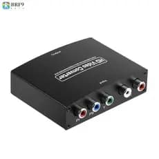 1 Conjunto Preto Ypbpr + L/Raudio Para-Conversor Compatível Componente De Alta Definição