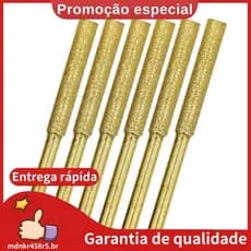 Afiador De Motosserra 6 Peças É Adequado Para Moagem De Jade , Vidro E Carboneto Cimentado Com , 4.0 Mm . mdnkr458r5br