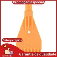 1/4BSP Rosca Macho ABS Furo Único Sopro De Ar Bocal De Jato Plano Amarelo . mdnkr458r5br