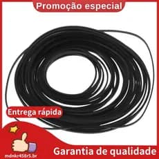 50 Peças Correias Universais Para Máquina De Fita Cassete Mix Sortidas Correia De Borracha Plana Comum Gravadores CD DVD