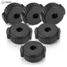 6 Porcas Cymbal Plásticas PCS , Porca De Conjunto Rápido Para Kit De Tambor De Percussão , Peças De Reposição