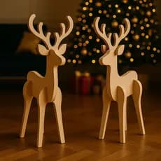 Rena de natal Natal Decoração Natalina Natal decoração 2025 Enfeite para arvore de natal Trenó