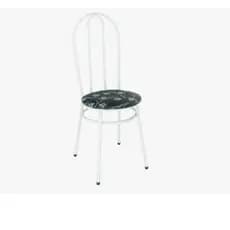 Kit Jogo Conjunto C/ 4 Cadeiras Banco Redondo 36 Cm De Jantar Jaddi Móveis