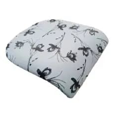 Assento Almofada Acento Cadeira Kit 6 Uni Almofadado Retangular 39 X 37 Cm
