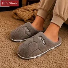 Pantufa Chinelo Inverno Adulto Peluciada Lã Quentinha Antiderrapante Unisex Macia Confortável